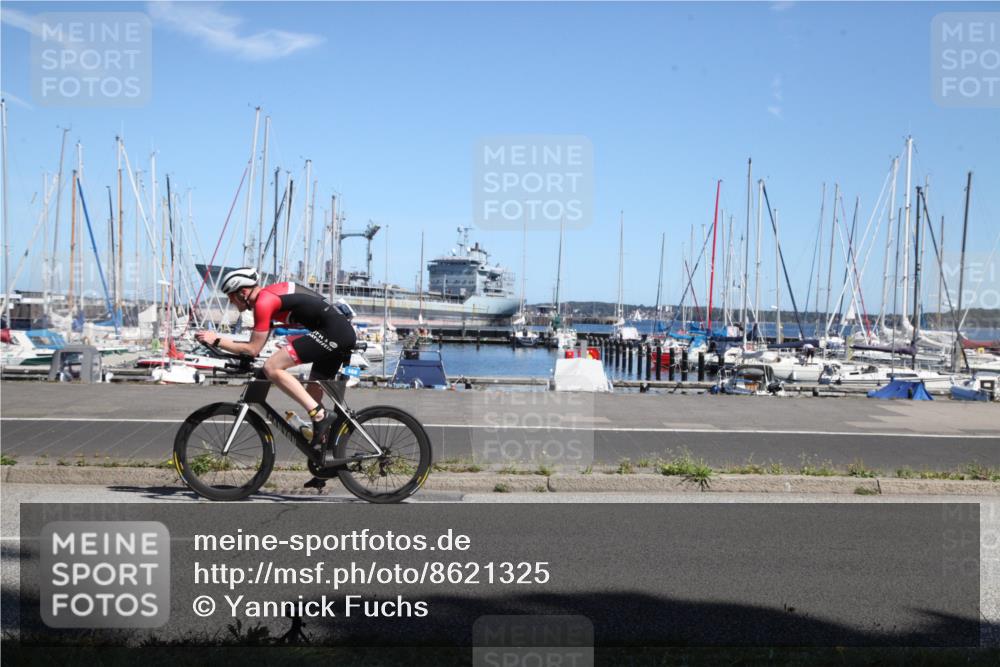 17.08.2025 - KN Förde Triathlon 2025 Yannick Fuchs http://msf.ph/oto/8621325 17.08.2025 13:16:09 Radfahren 413, 421, 453, 466, 518 meine-sportfotos.de