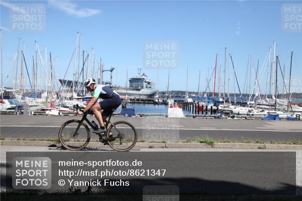 17.08.2025 - KN Förde Triathlon 2025 Yannick Fuchs http://msf.ph/oto/8621347 17.08.2025 13:16:47 Radfahren 407, 490, 505, 506, 515 meine-sportfotos.de