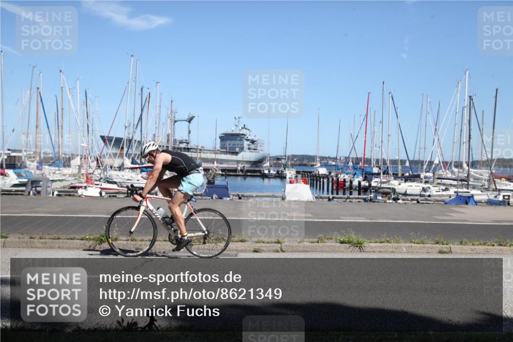 17.08.2025 - KN Förde Triathlon 2025 Yannick Fuchs http://msf.ph/oto/8621349 17.08.2025 13:16:50 Radfahren 407, 490, 498, 506, 515 meine-sportfotos.de