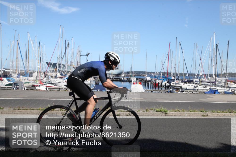 17.08.2025 - KN Förde Triathlon 2025 Yannick Fuchs http://msf.ph/oto/8621350 17.08.2025 13:16:51 Radfahren 407, 490, 498, 506, 515 meine-sportfotos.de