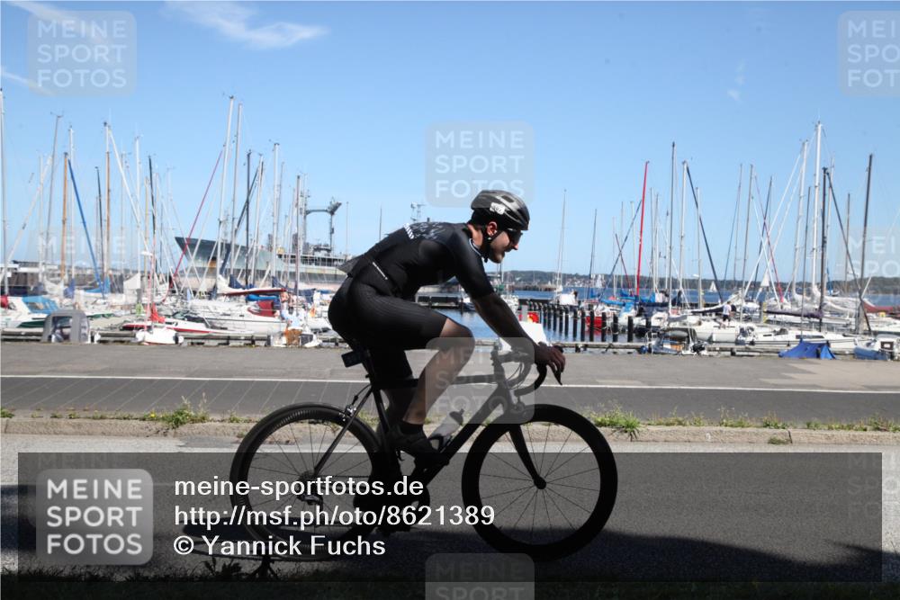 17.08.2025 - KN Förde Triathlon 2025 Yannick Fuchs http://msf.ph/oto/8621389 17.08.2025 13:18:09 Radfahren 420, 454, 459, 504, 507 meine-sportfotos.de