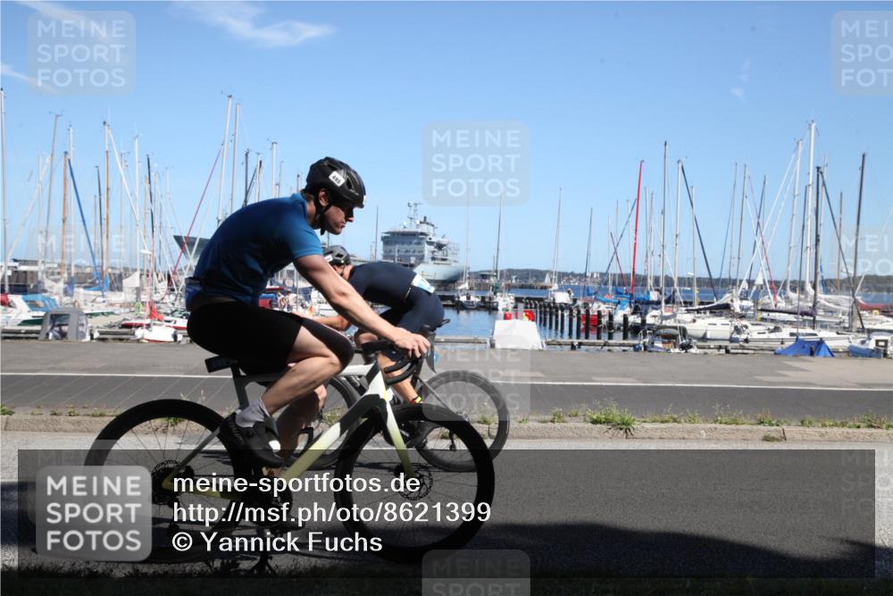 17.08.2025 - KN Förde Triathlon 2025 Yannick Fuchs http://msf.ph/oto/8621399 17.08.2025 13:18:39 Radfahren 440, 495, 526 meine-sportfotos.de