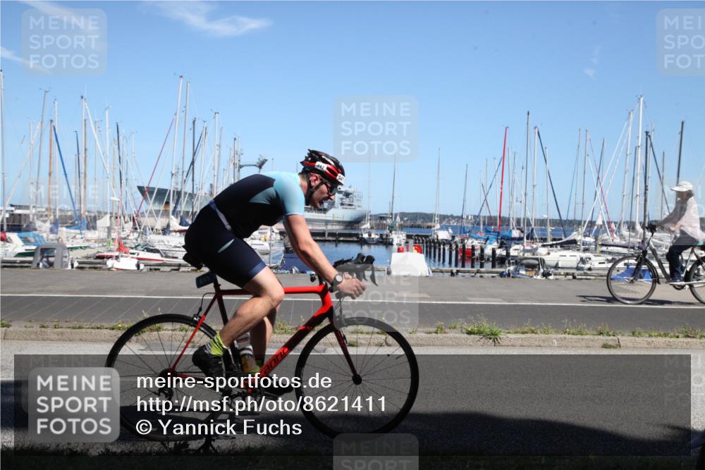 17.08.2025 - KN Förde Triathlon 2025 Yannick Fuchs http://msf.ph/oto/8621411 17.08.2025 13:19:06 Radfahren 423, 447, 496, 525, 540 meine-sportfotos.de