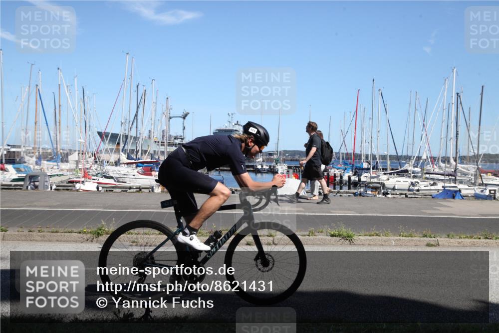17.08.2025 - KN Förde Triathlon 2025 Yannick Fuchs http://msf.ph/oto/8621431 17.08.2025 13:19:59 Radfahren 424, 504, 519 meine-sportfotos.de