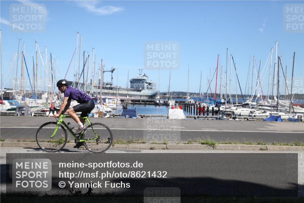 17.08.2025 - KN Förde Triathlon 2025 Yannick Fuchs http://msf.ph/oto/8621432 17.08.2025 13:20:07 Radfahren 424, 440, 472, 516 meine-sportfotos.de