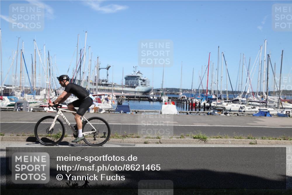 17.08.2025 - KN Förde Triathlon 2025 Yannick Fuchs http://msf.ph/oto/8621465 17.08.2025 13:21:26 Radfahren 446, 477, 512 meine-sportfotos.de