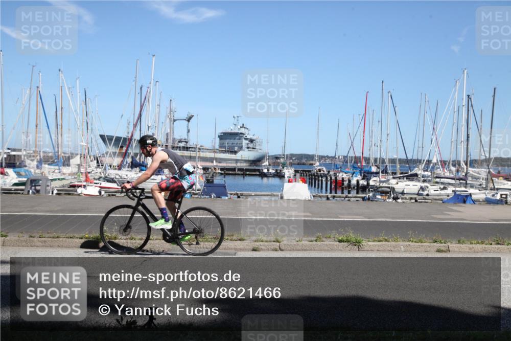 17.08.2025 - KN Förde Triathlon 2025 Yannick Fuchs http://msf.ph/oto/8621466 17.08.2025 13:21:28 Radfahren 446, 477, 512 meine-sportfotos.de