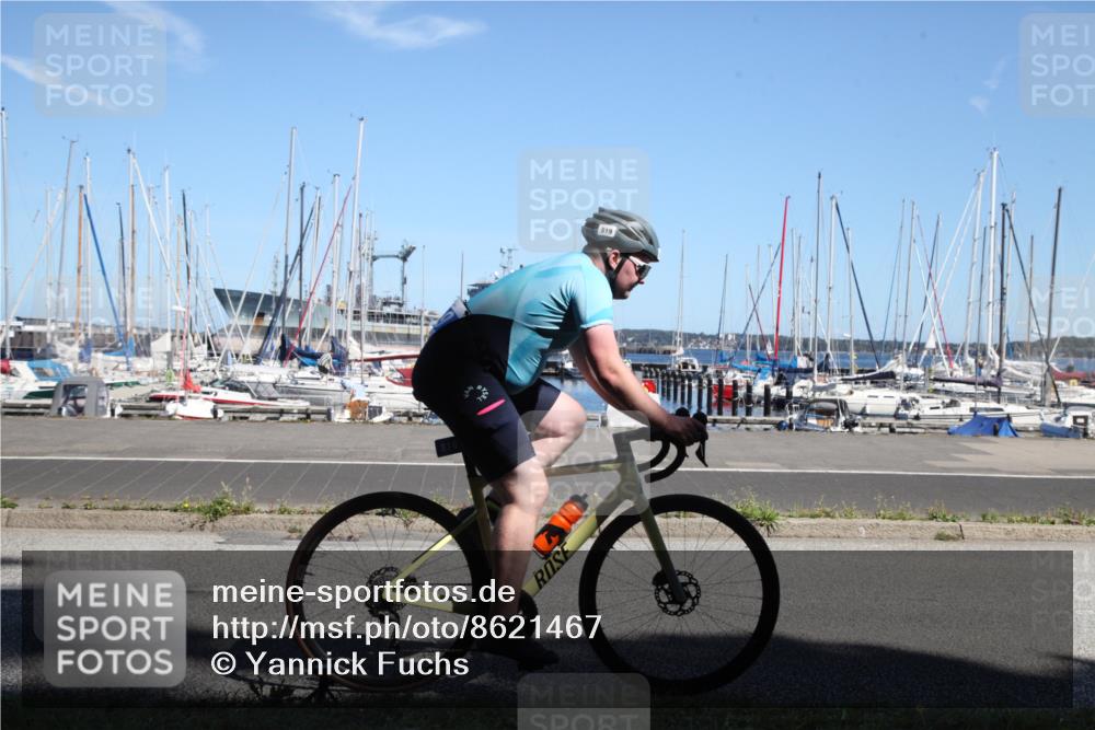 17.08.2025 - KN Förde Triathlon 2025 Yannick Fuchs http://msf.ph/oto/8621467 17.08.2025 13:21:35 Radfahren 519 meine-sportfotos.de