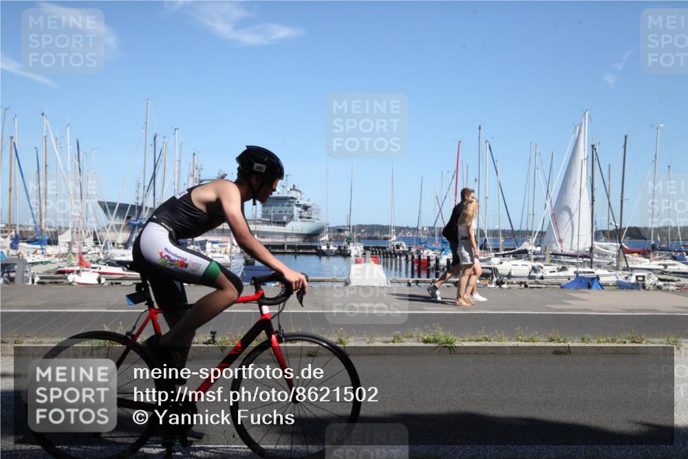 17.08.2025 - KN Förde Triathlon 2025 Yannick Fuchs http://msf.ph/oto/8621502 17.08.2025 13:23:38 Radfahren 395, 432, 535 meine-sportfotos.de