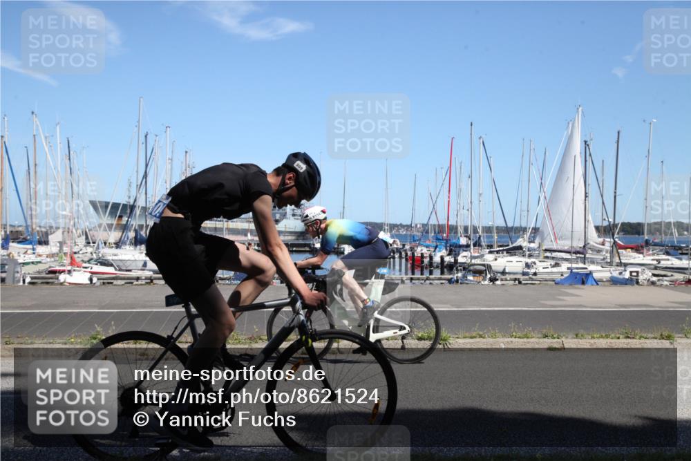 17.08.2025 - KN Förde Triathlon 2025 Yannick Fuchs http://msf.ph/oto/8621524 17.08.2025 13:24:35 Radfahren 396, 453, 476, 509, 510 meine-sportfotos.de