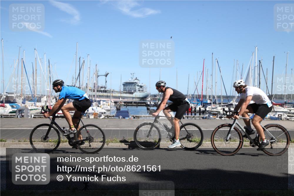 17.08.2025 - KN Förde Triathlon 2025 Yannick Fuchs http://msf.ph/oto/8621561 17.08.2025 13:26:21 Radfahren 421, 455, 483, 491 meine-sportfotos.de