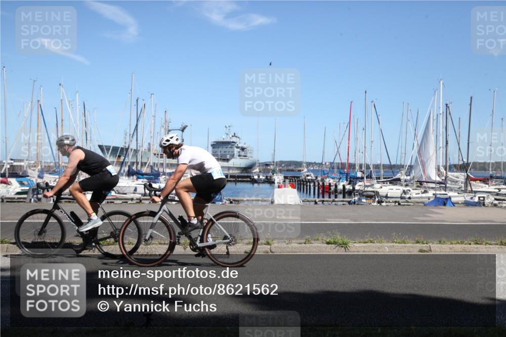 17.08.2025 - KN Förde Triathlon 2025 Yannick Fuchs http://msf.ph/oto/8621562 17.08.2025 13:26:21 Radfahren 421, 455, 483, 491 meine-sportfotos.de