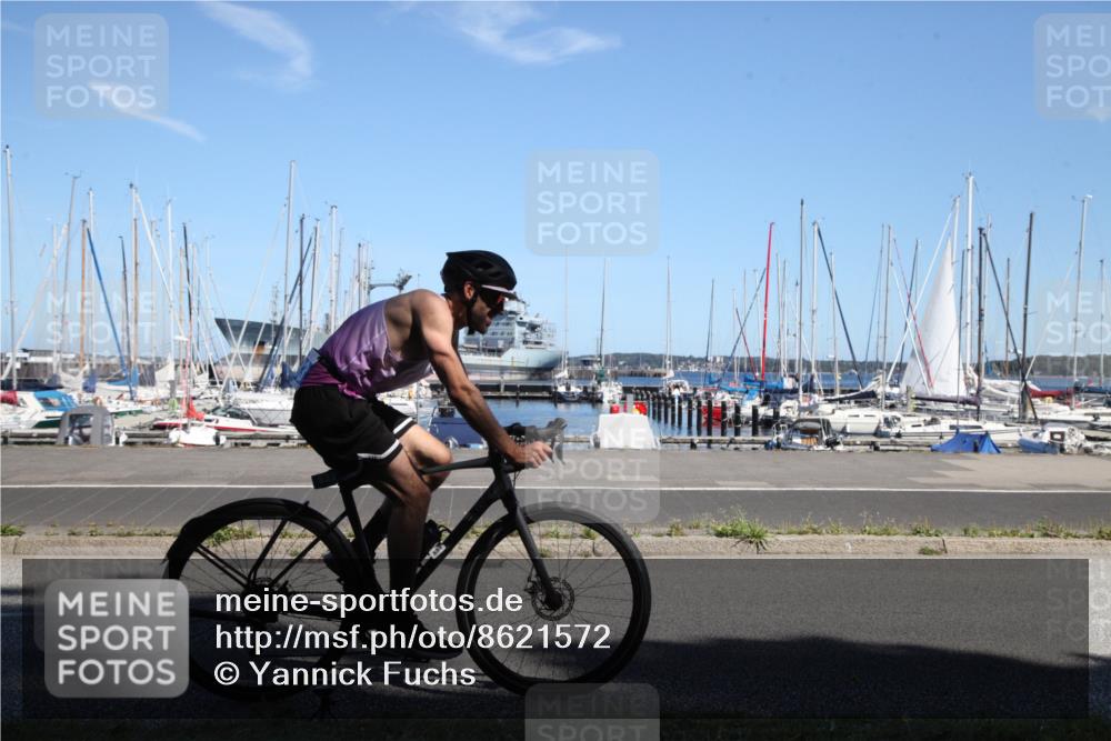 17.08.2025 - KN Förde Triathlon 2025 Yannick Fuchs http://msf.ph/oto/8621572 17.08.2025 13:26:48 Radfahren 470, 533, 547 meine-sportfotos.de