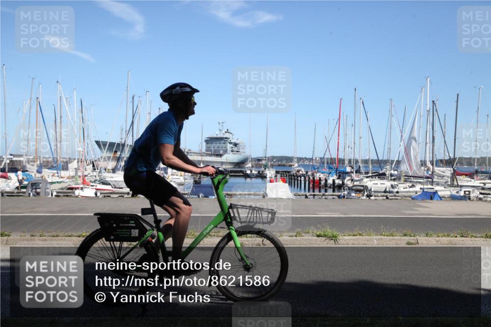 17.08.2025 - KN Förde Triathlon 2025 Yannick Fuchs http://msf.ph/oto/8621586 17.08.2025 13:27:27 Radfahren 490, 492 meine-sportfotos.de
