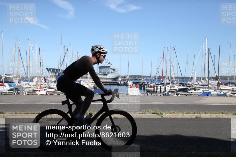 17.08.2025 - KN Förde Triathlon 2025 Yannick Fuchs http://msf.ph/oto/8621603 17.08.2025 13:28:20 Radfahren 462, 483, 515 meine-sportfotos.de