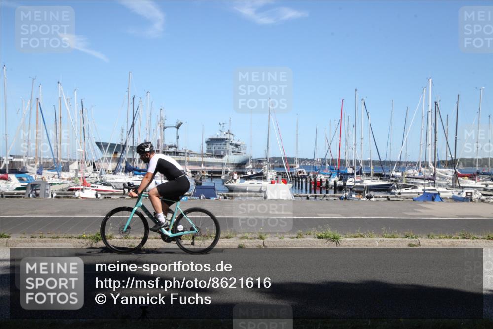 17.08.2025 - KN Förde Triathlon 2025 Yannick Fuchs http://msf.ph/oto/8621616 17.08.2025 13:29:13 Radfahren 357, 526 meine-sportfotos.de