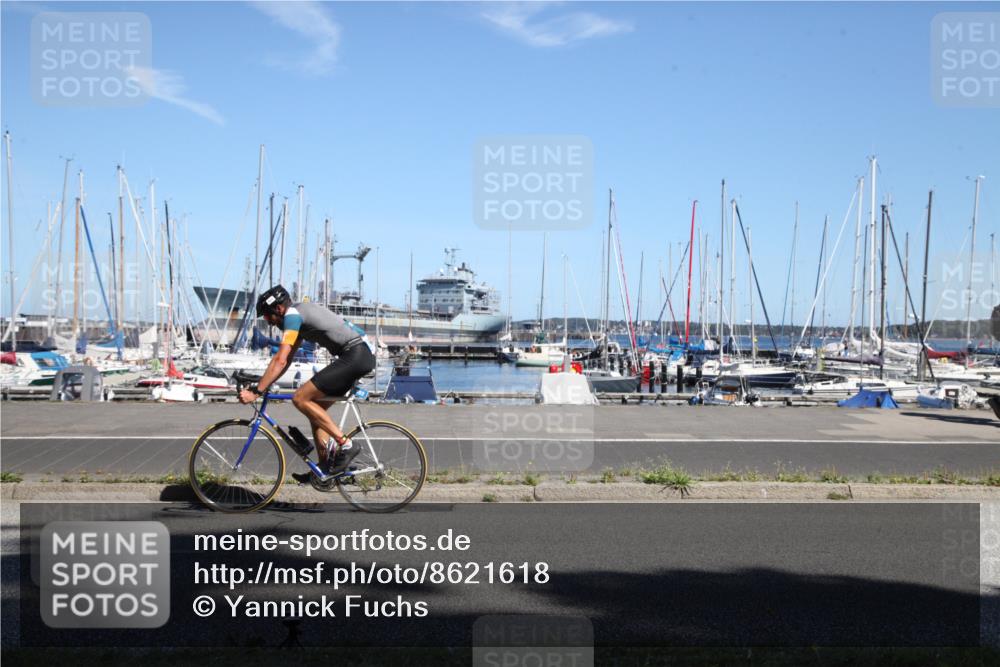 17.08.2025 - KN Förde Triathlon 2025 Yannick Fuchs http://msf.ph/oto/8621618 17.08.2025 13:29:31 Radfahren 480, 502, 529 meine-sportfotos.de