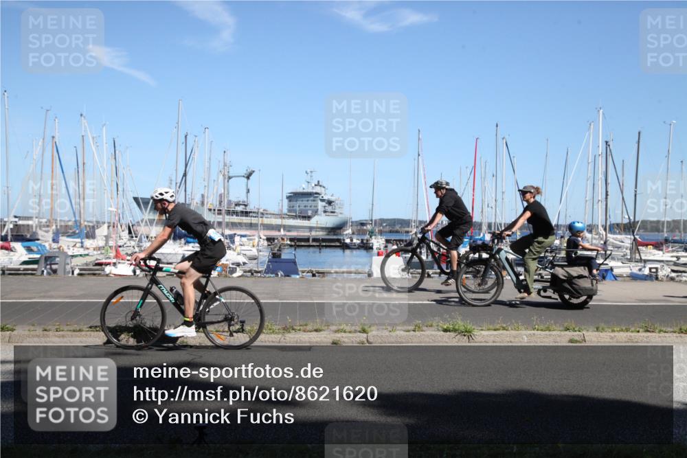 17.08.2025 - KN Förde Triathlon 2025 Yannick Fuchs http://msf.ph/oto/8621620 17.08.2025 13:29:38 Radfahren 397, 480, 534 meine-sportfotos.de