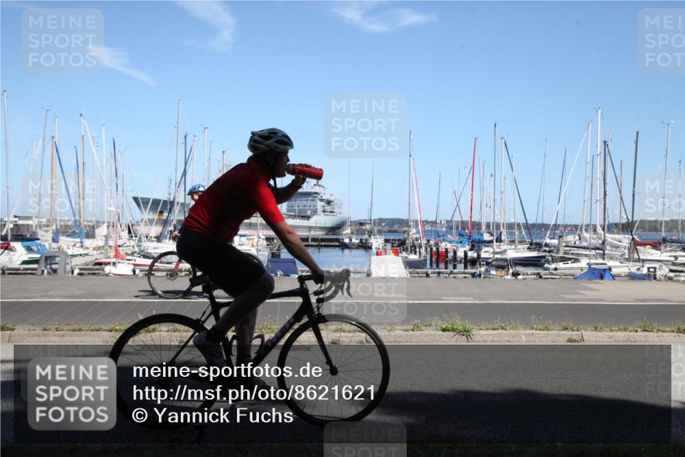 17.08.2025 - KN Förde Triathlon 2025 Yannick Fuchs http://msf.ph/oto/8621621 17.08.2025 13:29:40 Radfahren 397, 534 meine-sportfotos.de