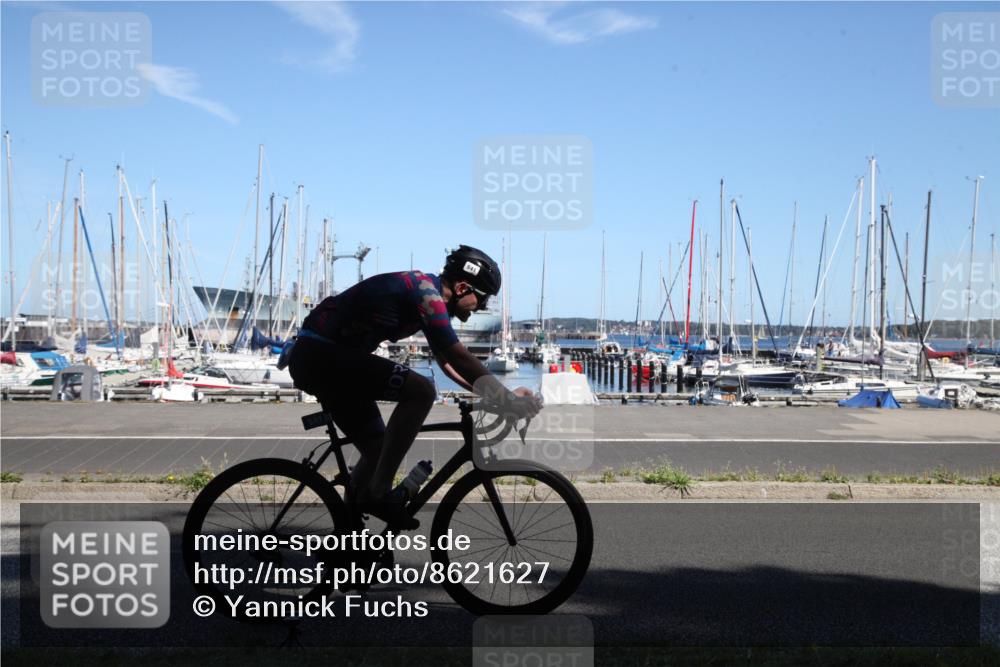 17.08.2025 - KN Förde Triathlon 2025 Yannick Fuchs http://msf.ph/oto/8621627 17.08.2025 13:30:19 Radfahren 519, 525, 541 meine-sportfotos.de