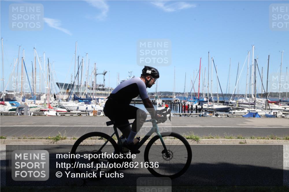 17.08.2025 - KN Förde Triathlon 2025 Yannick Fuchs http://msf.ph/oto/8621636 17.08.2025 13:31:01 Radfahren 357, 477, 495, 502, 546 meine-sportfotos.de