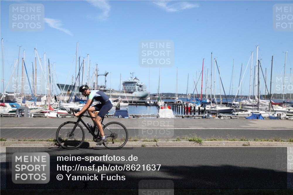 17.08.2025 - KN Förde Triathlon 2025 Yannick Fuchs http://msf.ph/oto/8621637 17.08.2025 13:31:02 Radfahren 357, 477, 495, 502, 546 meine-sportfotos.de