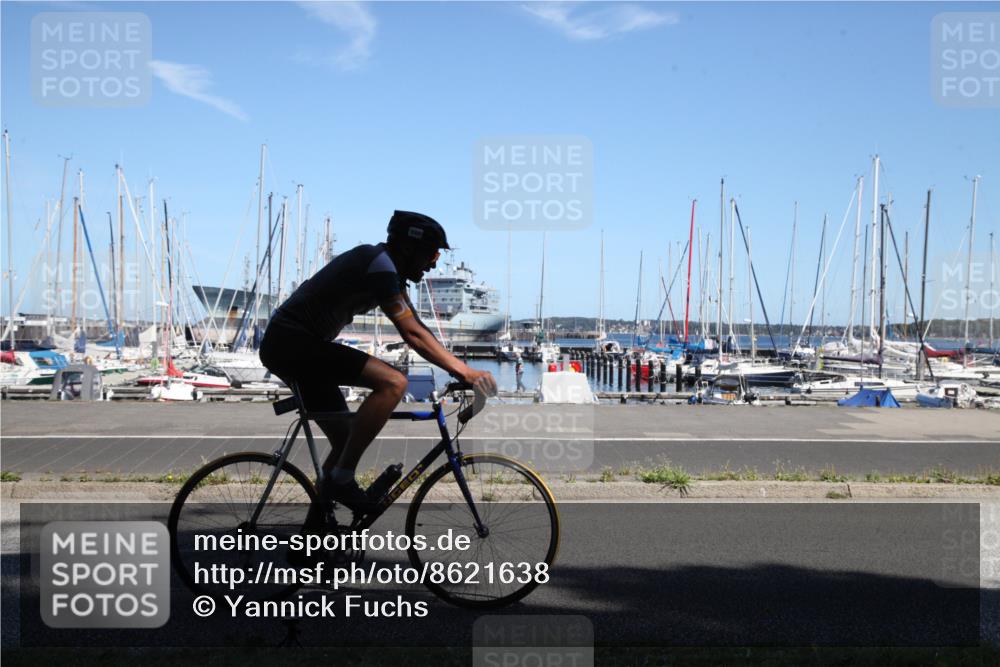 17.08.2025 - KN Förde Triathlon 2025 Yannick Fuchs http://msf.ph/oto/8621638 17.08.2025 13:31:03 Radfahren 357, 477, 495, 502, 546 meine-sportfotos.de