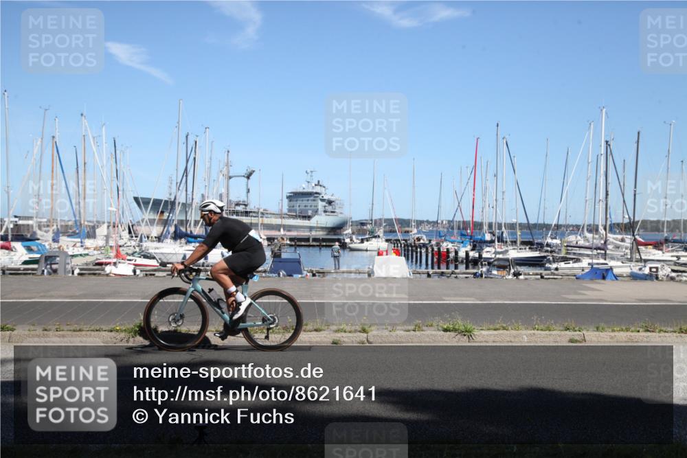 17.08.2025 - KN Förde Triathlon 2025 Yannick Fuchs http://msf.ph/oto/8621641 17.08.2025 13:31:13 Radfahren 495, 511 meine-sportfotos.de