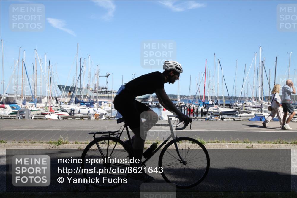 17.08.2025 - KN Förde Triathlon 2025 Yannick Fuchs http://msf.ph/oto/8621643 17.08.2025 13:31:31 Radfahren 508, 517 meine-sportfotos.de