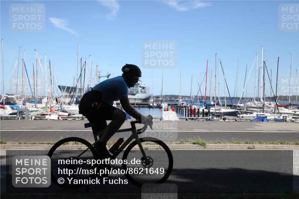 17.08.2025 - KN Förde Triathlon 2025 Yannick Fuchs http://msf.ph/oto/8621649 17.08.2025 13:31:56 Radfahren 426, 519 meine-sportfotos.de