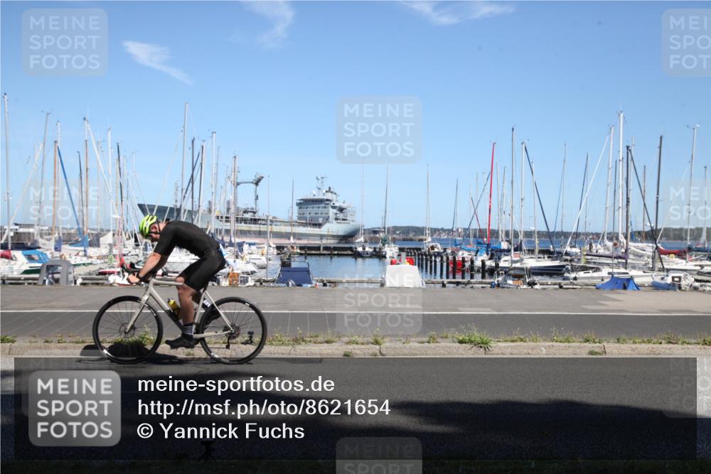 17.08.2025 - KN Förde Triathlon 2025 Yannick Fuchs http://msf.ph/oto/8621654 17.08.2025 13:32:28 Radfahren 438, 494, 520, 522 meine-sportfotos.de