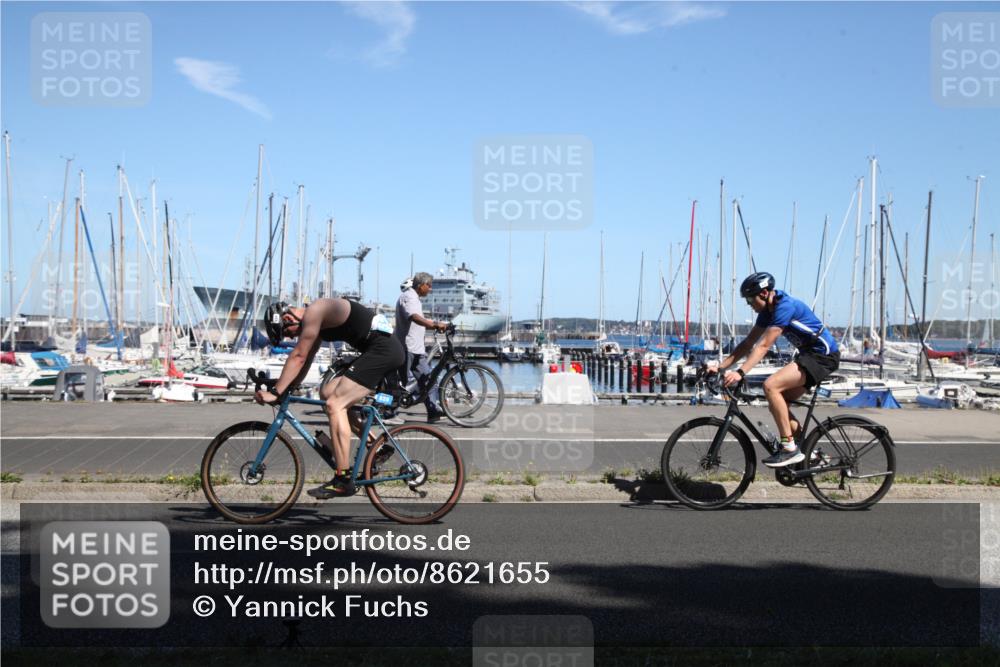 17.08.2025 - KN Förde Triathlon 2025 Yannick Fuchs http://msf.ph/oto/8621655 17.08.2025 13:32:32 Radfahren 438, 494, 520 meine-sportfotos.de