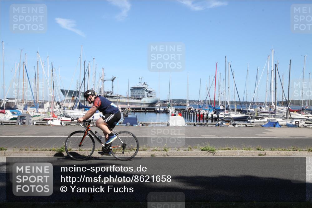 17.08.2025 - KN Förde Triathlon 2025 Yannick Fuchs http://msf.ph/oto/8621658 17.08.2025 13:32:39 Radfahren 410, 546 meine-sportfotos.de