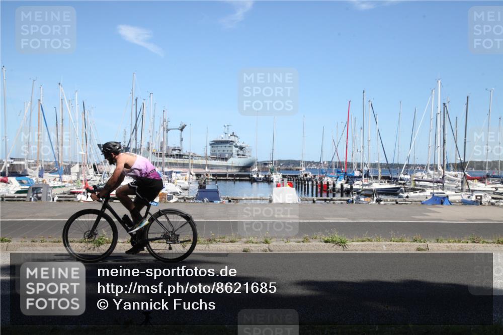 17.08.2025 - KN Förde Triathlon 2025 Yannick Fuchs http://msf.ph/oto/8621685 17.08.2025 13:35:43 Radfahren 533 meine-sportfotos.de
