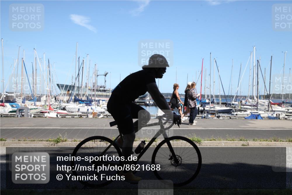 17.08.2025 - KN Förde Triathlon 2025 Yannick Fuchs http://msf.ph/oto/8621688 17.08.2025 13:36:02 Radfahren 481, 510, 547 meine-sportfotos.de