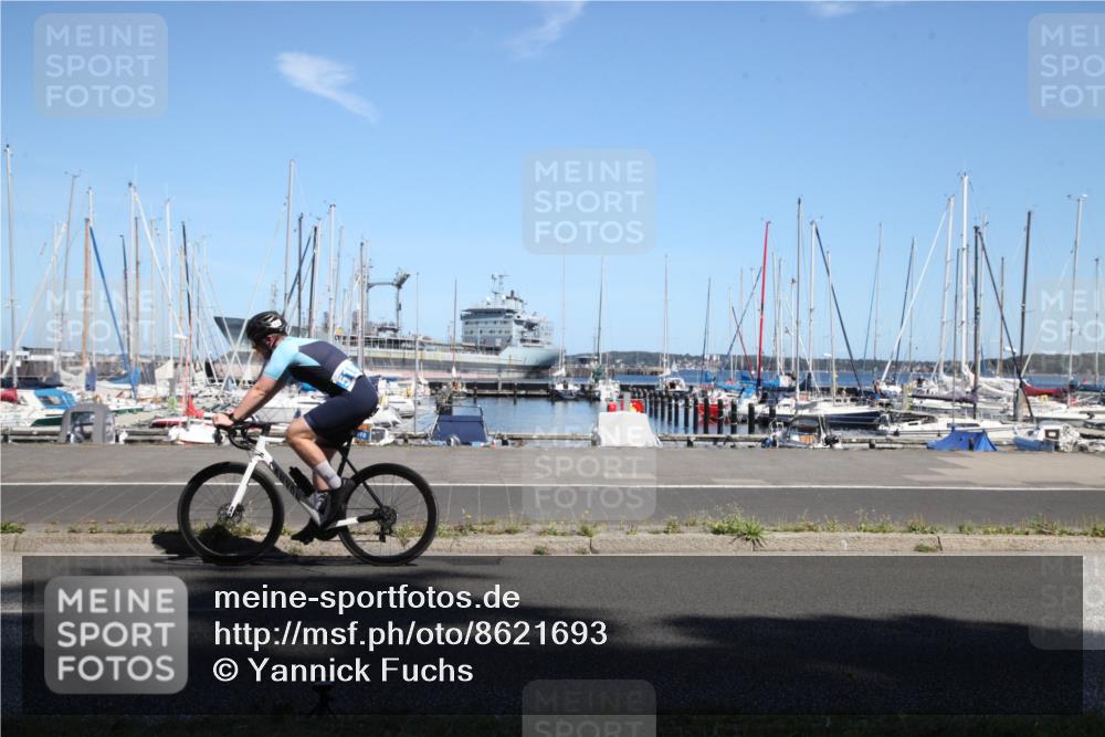 17.08.2025 - KN Förde Triathlon 2025 Yannick Fuchs http://msf.ph/oto/8621693 17.08.2025 13:36:37 Radfahren 518 meine-sportfotos.de