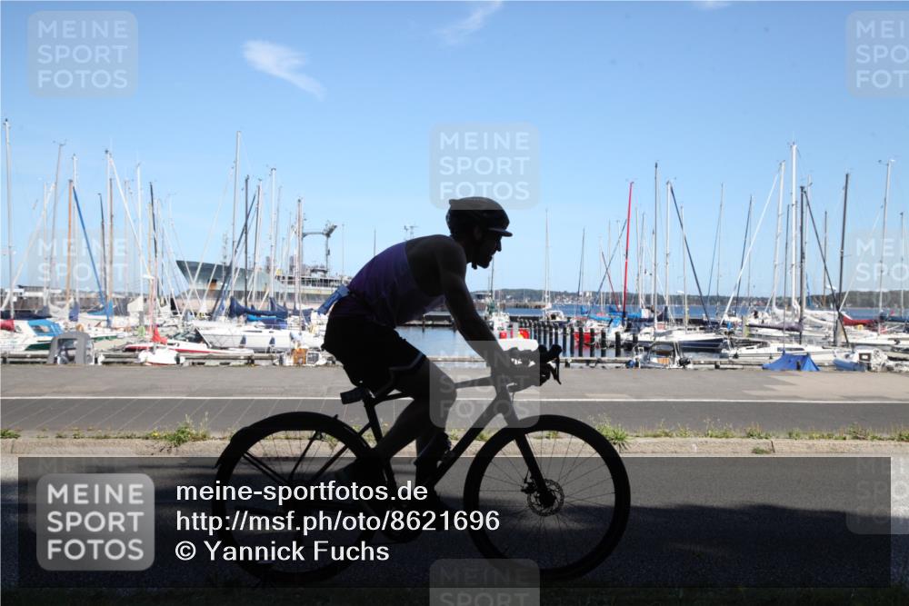 17.08.2025 - KN Förde Triathlon 2025 Yannick Fuchs http://msf.ph/oto/8621696 17.08.2025 13:37:29 Radfahren 533 meine-sportfotos.de