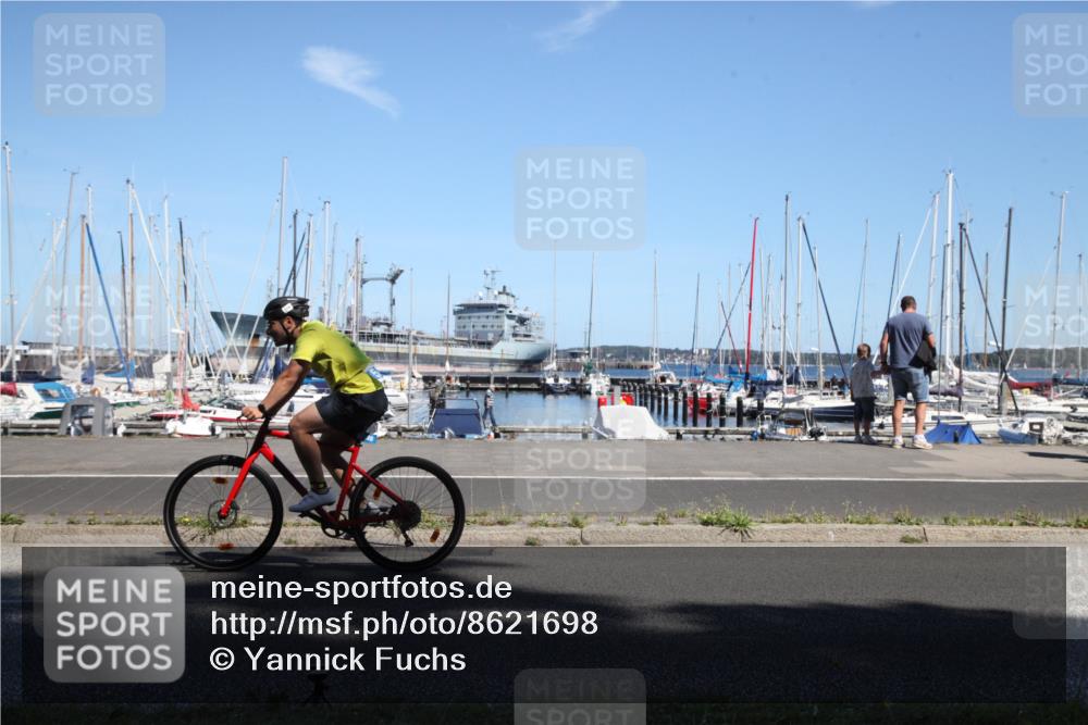 17.08.2025 - KN Förde Triathlon 2025 Yannick Fuchs http://msf.ph/oto/8621698 17.08.2025 13:38:02 Radfahren 536 meine-sportfotos.de