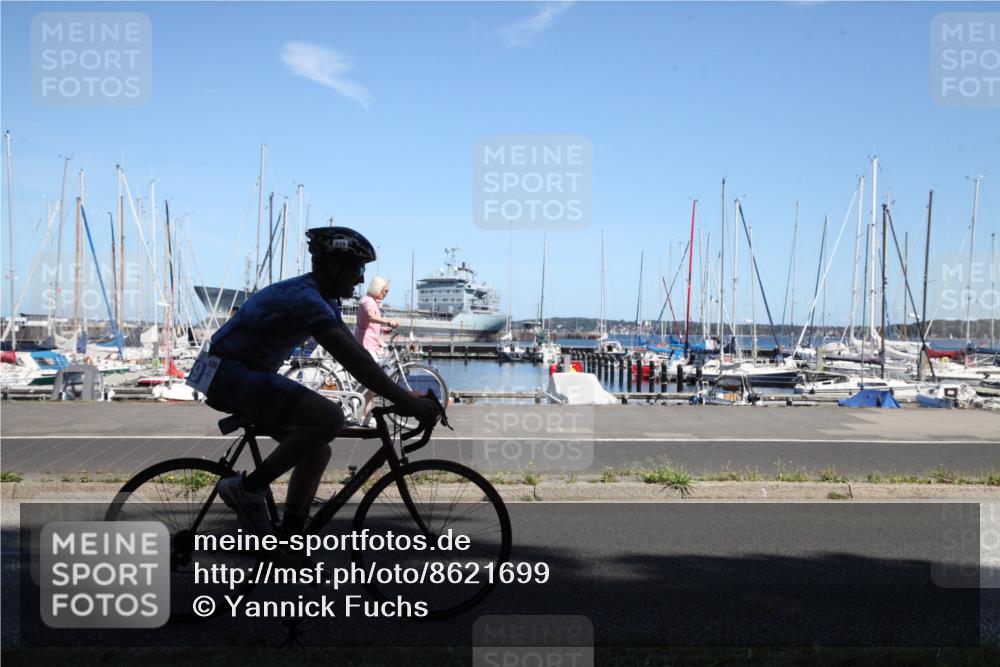 17.08.2025 - KN Förde Triathlon 2025 Yannick Fuchs http://msf.ph/oto/8621699 17.08.2025 13:38:12 Radfahren 538, 539 meine-sportfotos.de