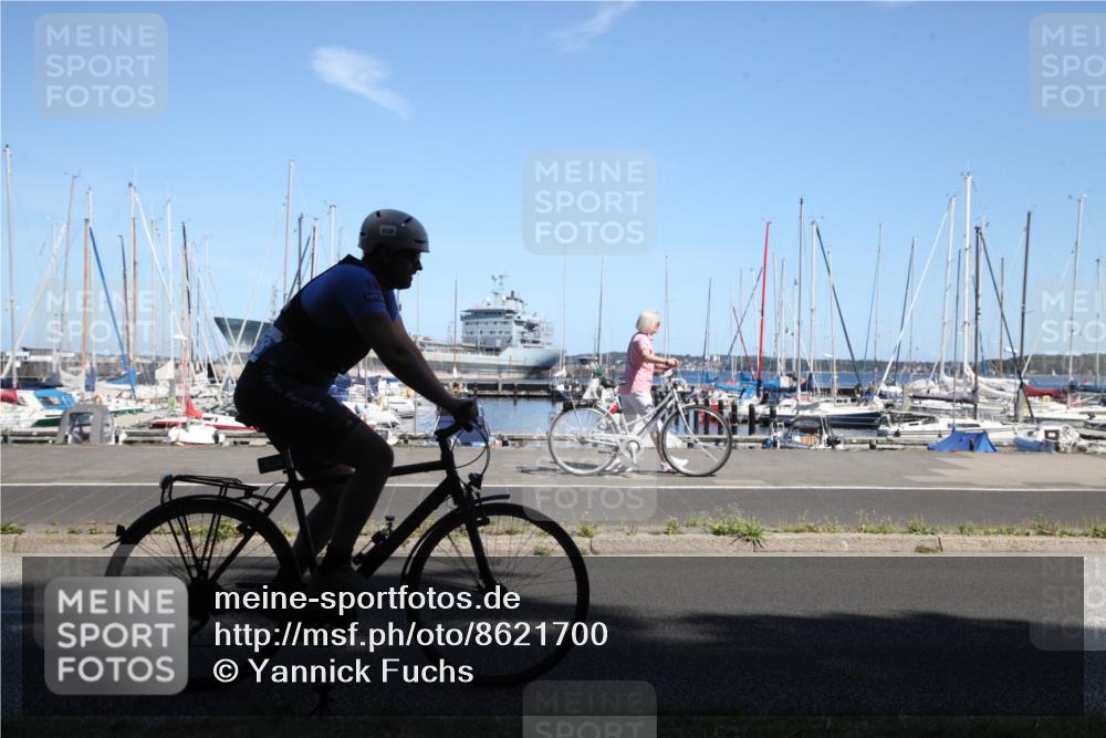 17.08.2025 - KN Förde Triathlon 2025 Yannick Fuchs http://msf.ph/oto/8621700 17.08.2025 13:38:14 Radfahren 538, 539 meine-sportfotos.de