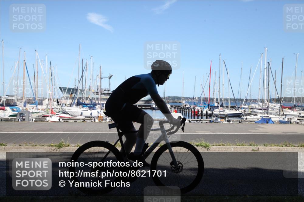 17.08.2025 - KN Förde Triathlon 2025 Yannick Fuchs http://msf.ph/oto/8621701 17.08.2025 13:38:22 Radfahren 518, 538 meine-sportfotos.de