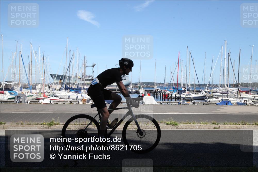 17.08.2025 - KN Förde Triathlon 2025 Yannick Fuchs http://msf.ph/oto/8621705 17.08.2025 13:39:03 Radfahren 531 meine-sportfotos.de