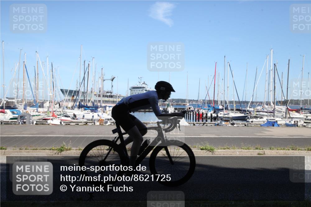 17.08.2025 - KN Förde Triathlon 2025 Yannick Fuchs http://msf.ph/oto/8621725 17.08.2025 13:47:16 Radfahren 510 meine-sportfotos.de