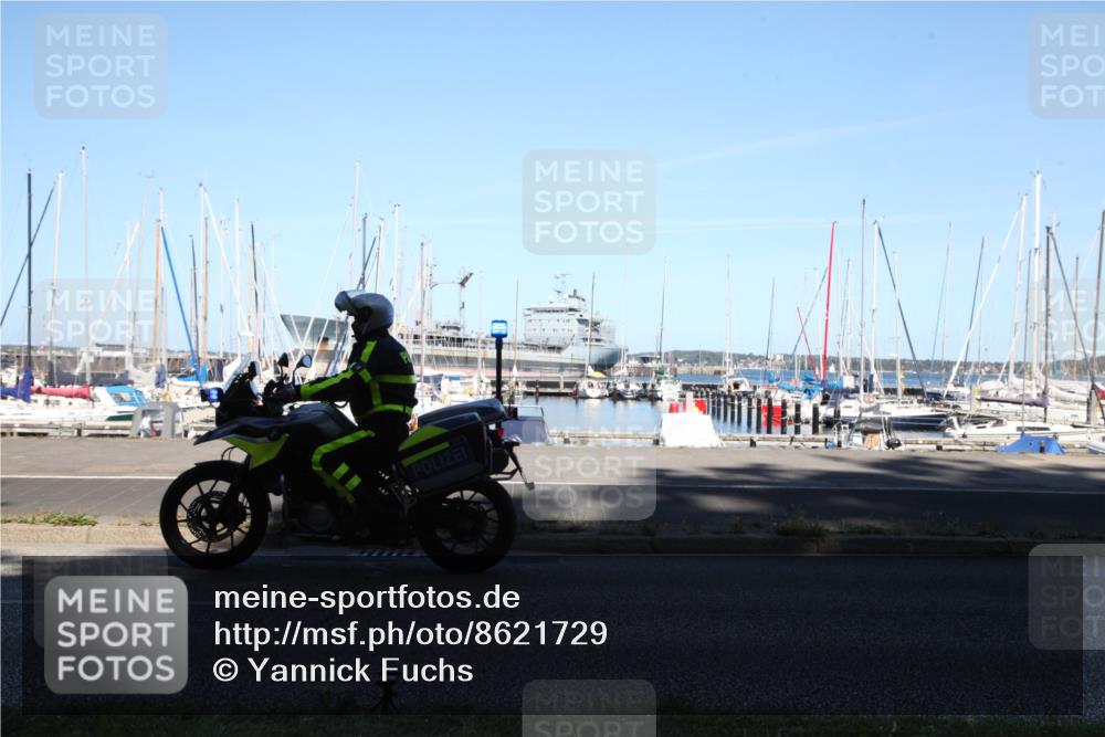 17.08.2025 - KN Förde Triathlon 2025 Yannick Fuchs http://msf.ph/oto/8621729 17.08.2025 14:54:25 Radfahren  meine-sportfotos.de