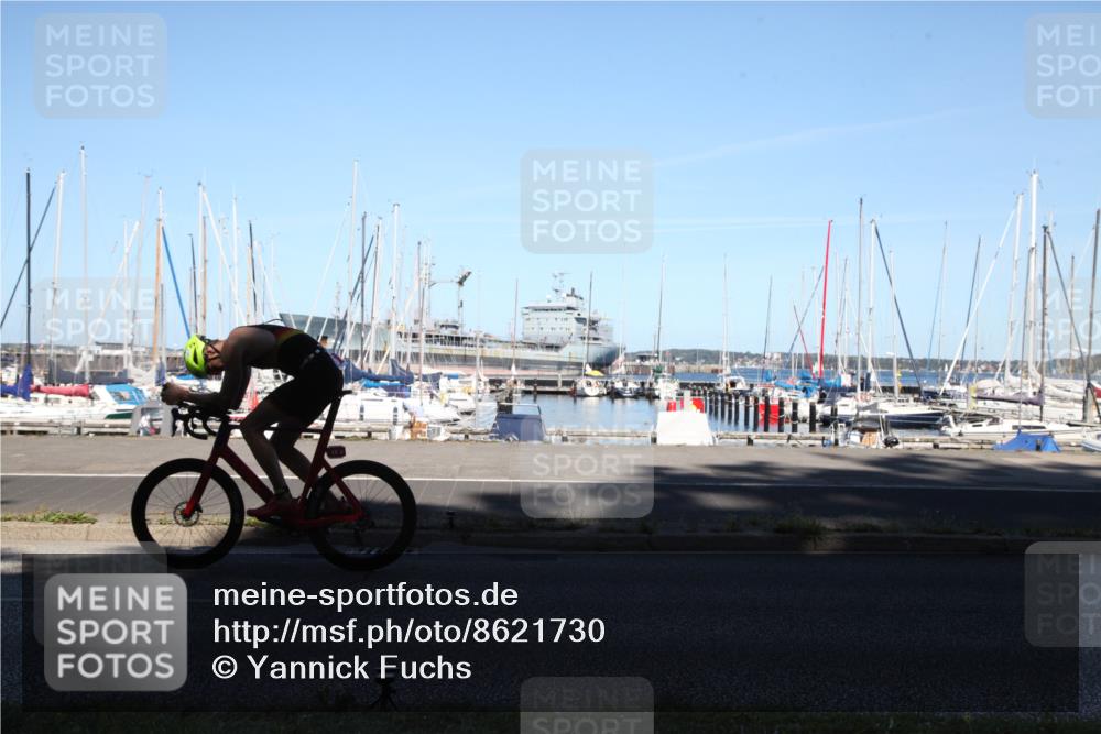 17.08.2025 - KN Förde Triathlon 2025 Yannick Fuchs http://msf.ph/oto/8621730 17.08.2025 14:54:34 Radfahren 5, 9, 10, 16 meine-sportfotos.de