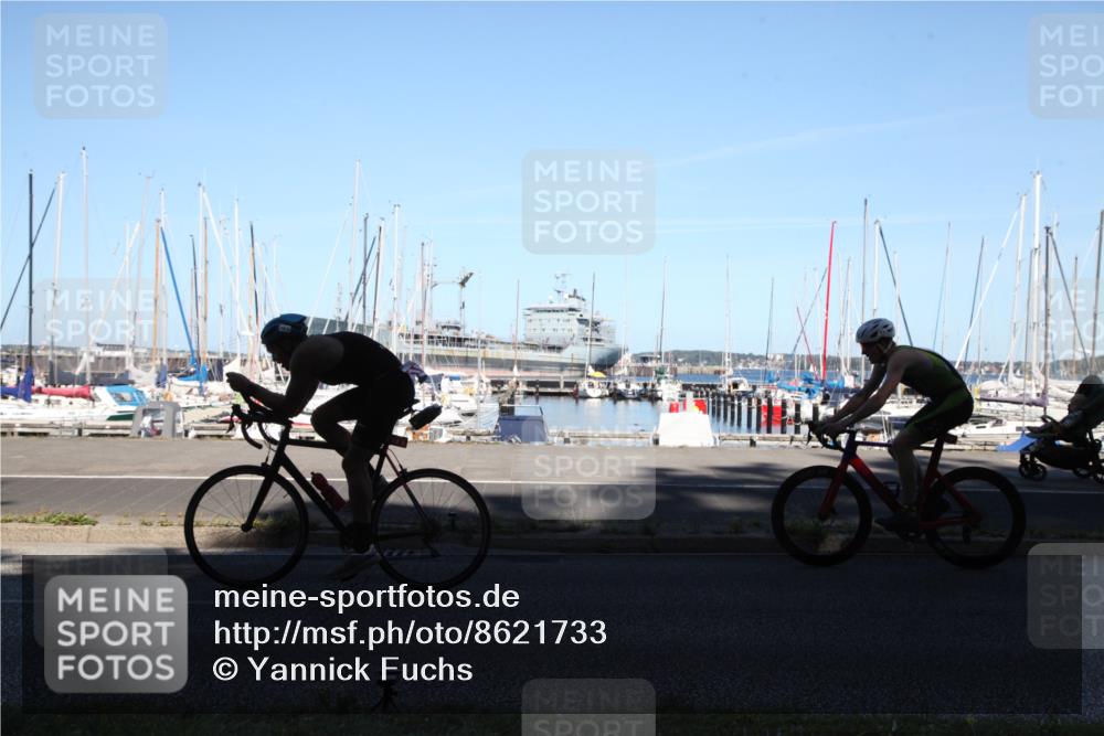 17.08.2025 - KN Förde Triathlon 2025 Yannick Fuchs http://msf.ph/oto/8621733 17.08.2025 14:54:38 Radfahren 5, 9, 10, 16 meine-sportfotos.de