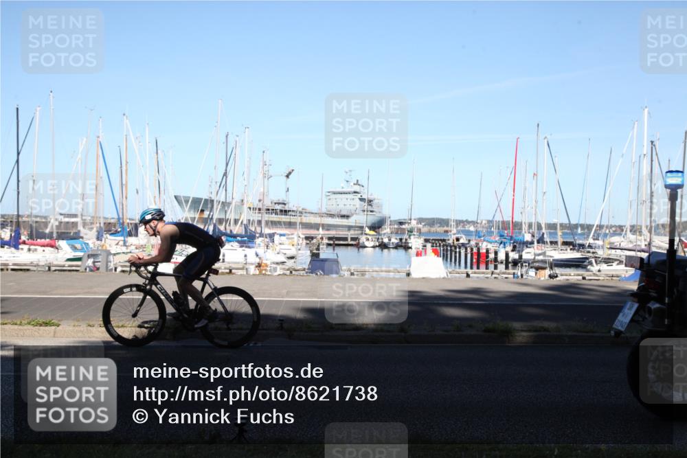17.08.2025 - KN Förde Triathlon 2025 Yannick Fuchs http://msf.ph/oto/8621738 17.08.2025 14:55:12 Radfahren 2, 6, 14 meine-sportfotos.de