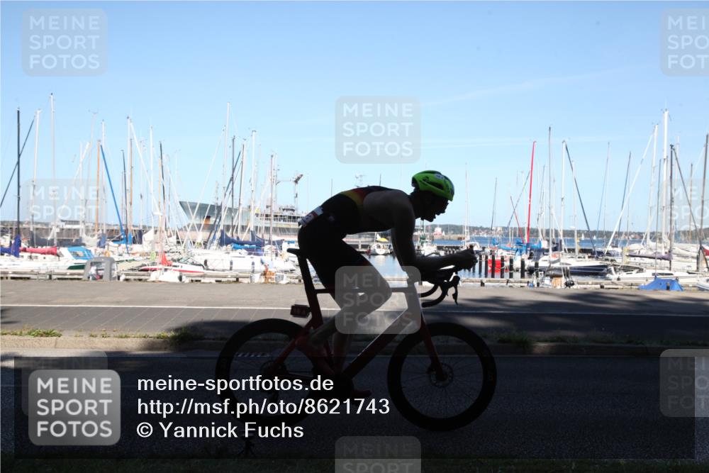 17.08.2025 - KN Förde Triathlon 2025 Yannick Fuchs http://msf.ph/oto/8621743 17.08.2025 14:55:54 Radfahren 7, 10, 16 meine-sportfotos.de