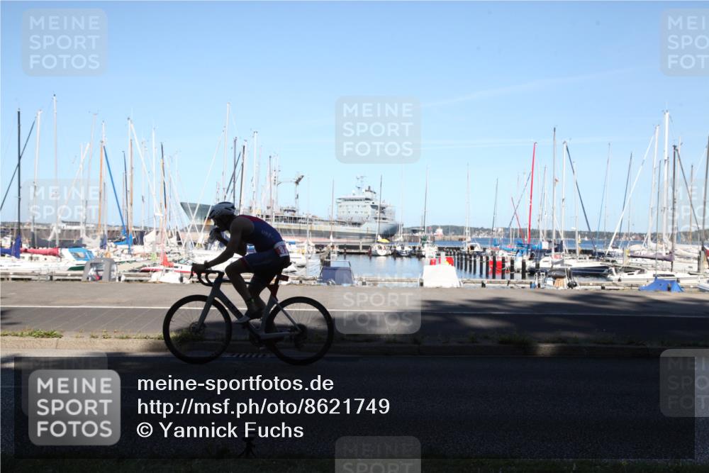 17.08.2025 - KN Förde Triathlon 2025 Yannick Fuchs http://msf.ph/oto/8621749 17.08.2025 14:56:07 Radfahren 5, 8, 9 meine-sportfotos.de
