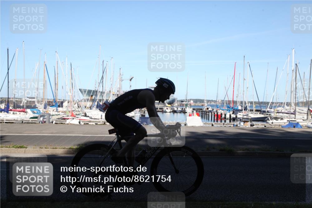 17.08.2025 - KN Förde Triathlon 2025 Yannick Fuchs http://msf.ph/oto/8621754 17.08.2025 14:56:40 Radfahren 6, 14 meine-sportfotos.de